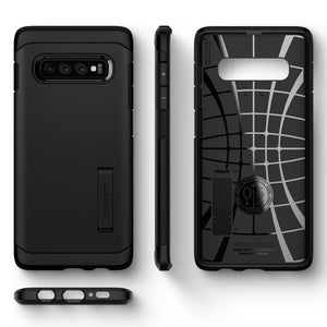 Spigen Galaxy S10 Plus Case - Tough Armor - Black - image 6