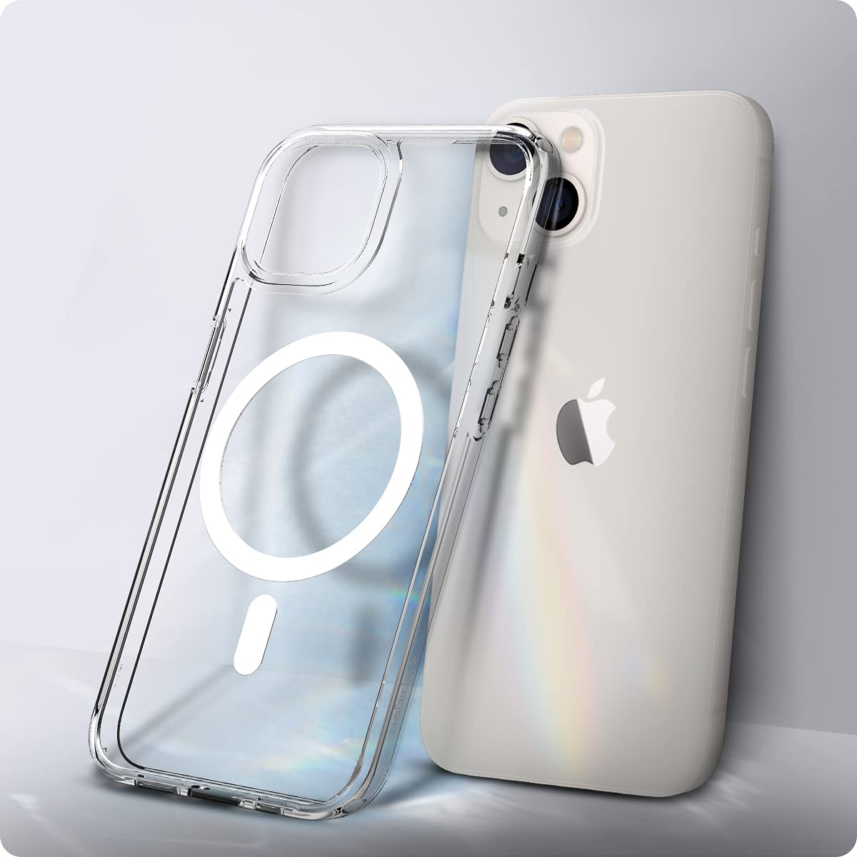 Spigen Ultra Hybrid MagFit iPhone 13 Case - White - image 5