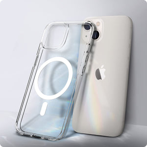 Spigen Ultra Hybrid MagFit iPhone 13 Case - White - image 5