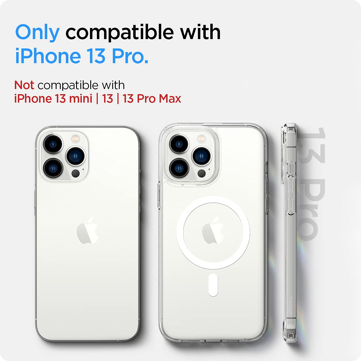 Spigen iPhone 13 Pro Case Ultra Hybrid MagFit - Clear - image 2