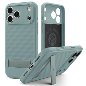 Spigen iPhone 17 Pro Max Case Parallax S MagFit - Sage Green - image 1