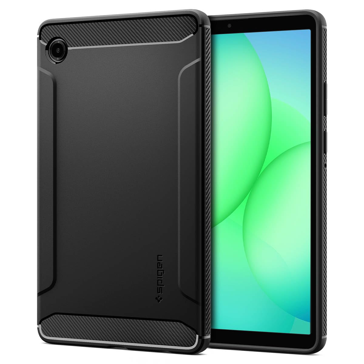 Spigen Galaxy Tab A11 (2025) Case - Rugged Armor - Matte Black - image 1