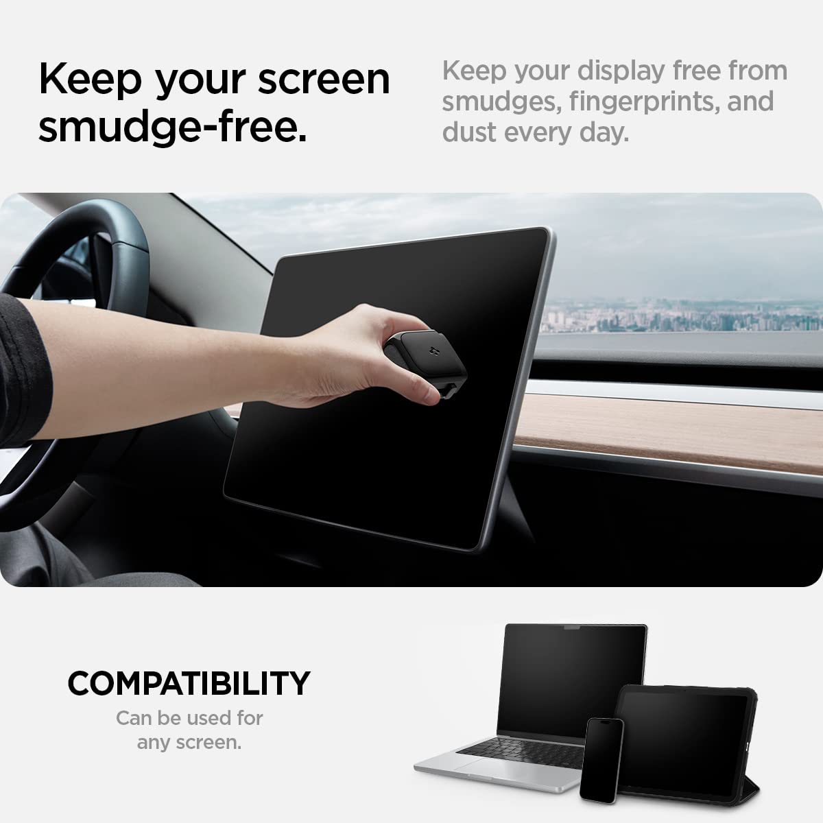 Spigen EZ Slide and Brush screen cleaner view 3