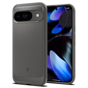 Spigen Rugged Armor Google Pixel 9 Pro / Pixel 9 Phone Case - Marble Gray - image 1
