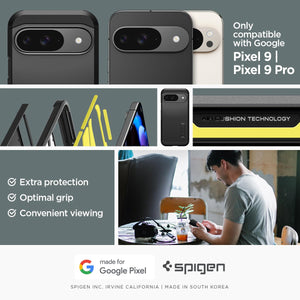 Spigen Tough Armor Google Pixel 9 Pro / Pixel 9 Kickstand Case - Black - image 2