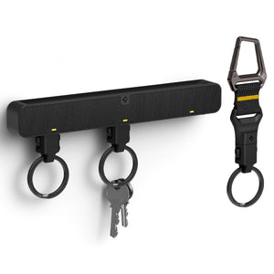 Spigen Life Magnetic Key Holder Hub with Carabiner - Black - image 1
