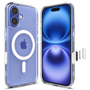 Spigen iPhone 16 Case Ultra Hybrid T MagFit - White - image 1