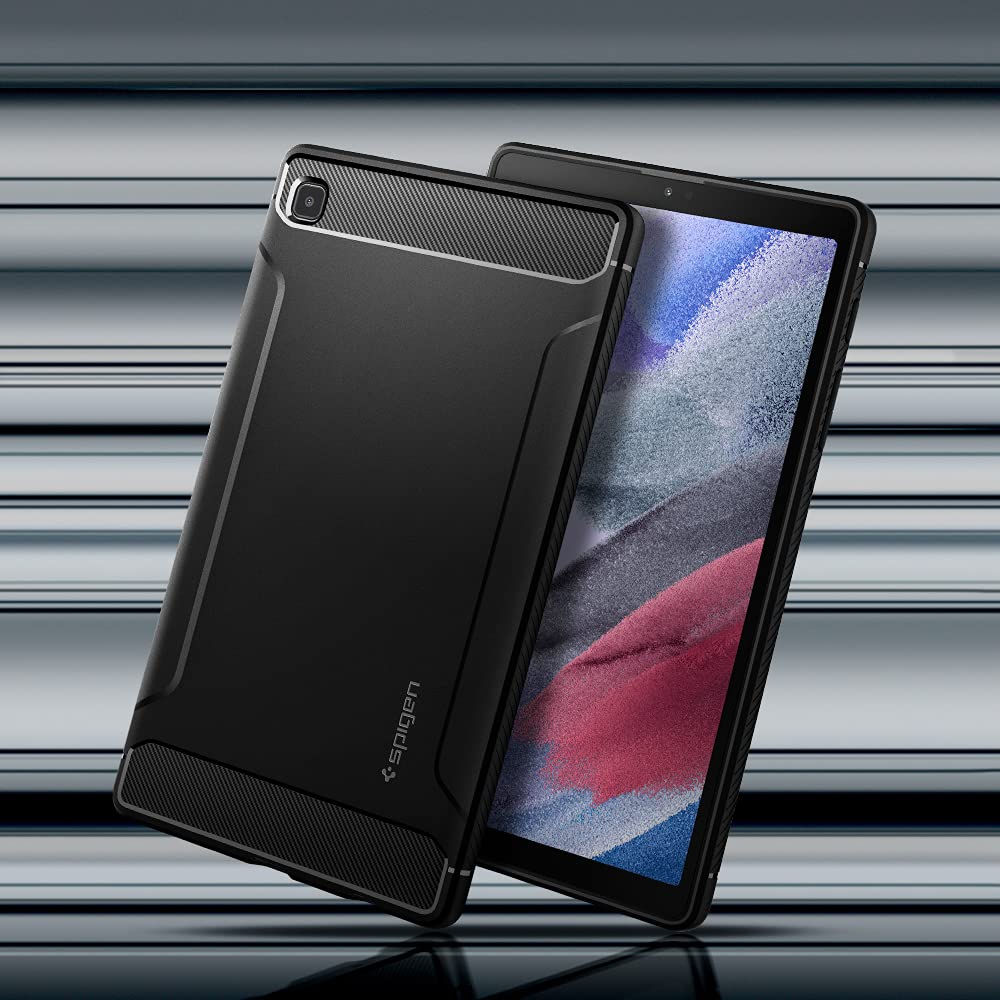 Spigen Galaxy Tab A7 Lite (2021) Case - Rugged Armor - Matte Black - image 3