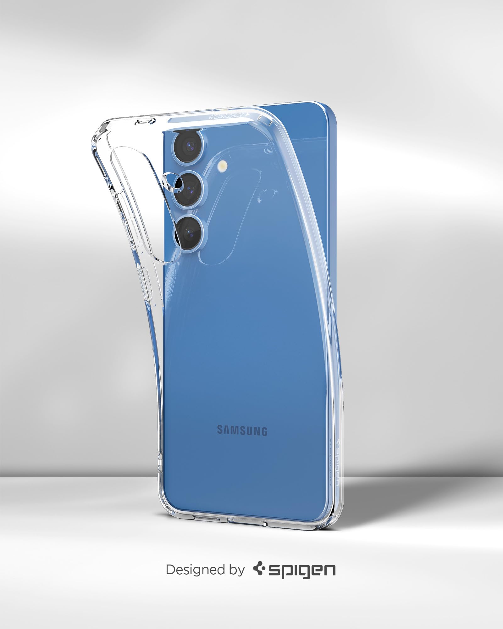 Spigen Galaxy S25 Liquid Crystal Crystal Clear case view 3