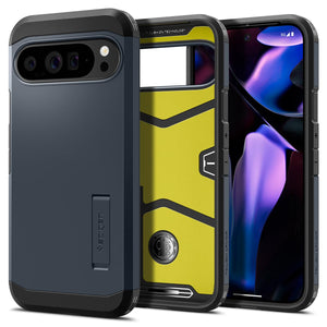 Spigen Tough Armor Google Pixel 9 Pro XL Kickstand Phone Case - Metal Slate - image 1