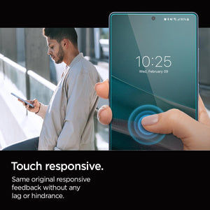 Spigen Galaxy S25 Ultra Privacy Screen Protector - Glas.tR EZ Fit (2 Pack) - Privacy - image 6
