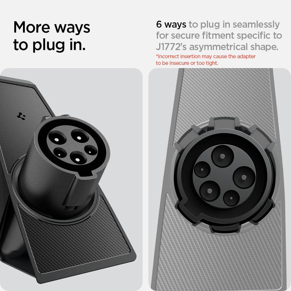 Spigen Tesla Model 3 J1772 Adapter Door Dock - Black - image 7