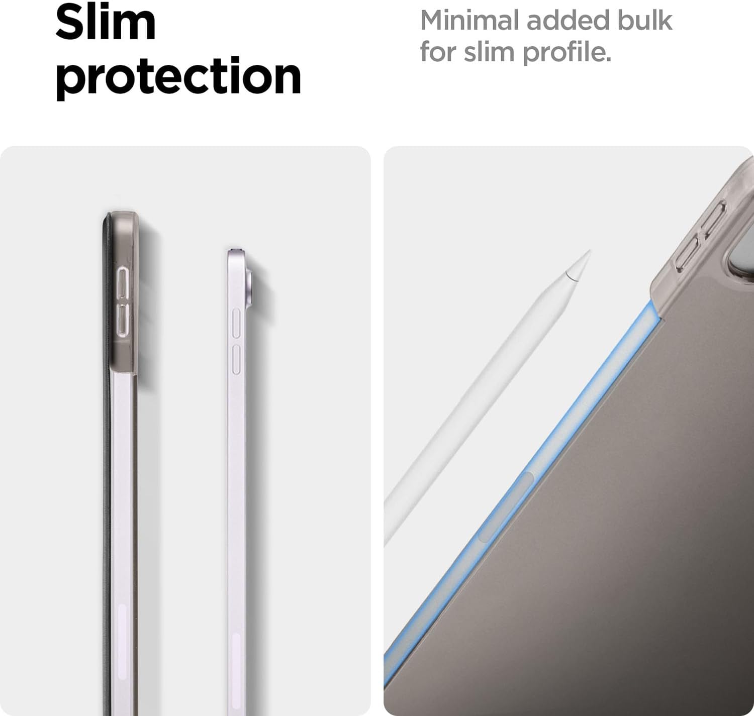 Spigen iPad Air 13-inch Liquid Air Folio case - Black - image 4