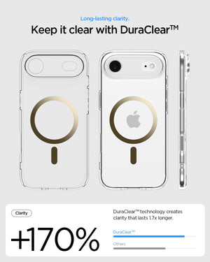 Spigen iPhone Air Case Ultra Hybrid MagFit - Clear Gold - image 4