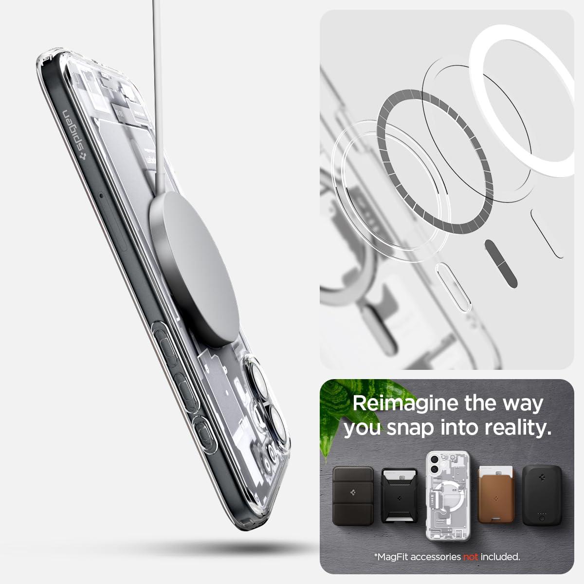 Spigen iPhone 16 Plus Case – Ultra Hybrid Zero One (MagFit) – detail image 12