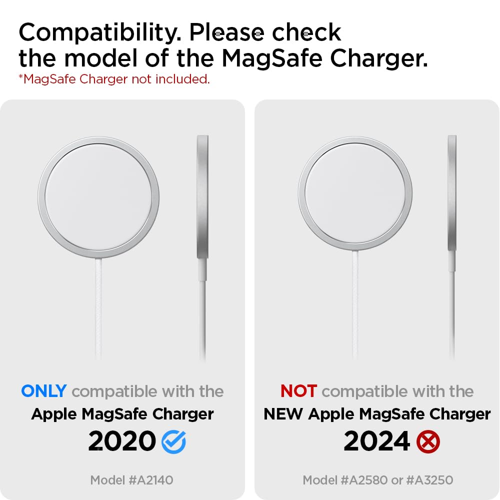 Spigen MagFit MagSafe Stand Case for 2020 Charger Pad - Black - image 2