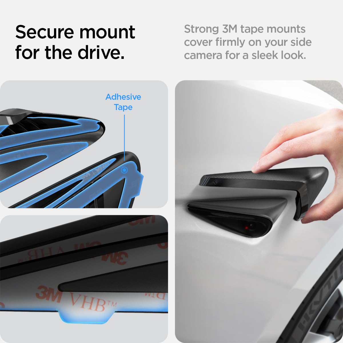 Spigen side camera protection cover package contents