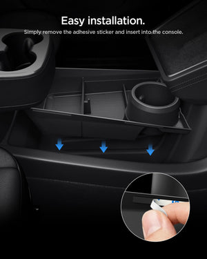 Spigen Tesla Model Y Standard Lower Console Organizer - Black - image 7