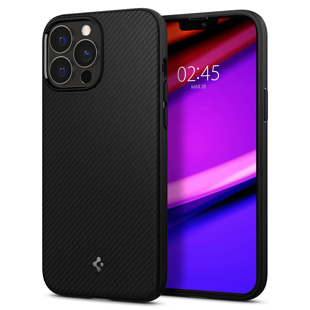 Spigen iPhone 13 Pro Max Case Mag Armor MagFit - Matte Black - image 2