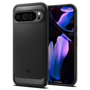 Spigen Rugged Armor Google Pixel 9 Pro XL Phone Case - Matte Black - image 1