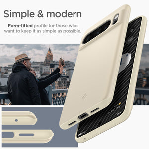 Spigen Thin Fit Google Pixel 8 Pro Phone Case - Mute Beige - image 3