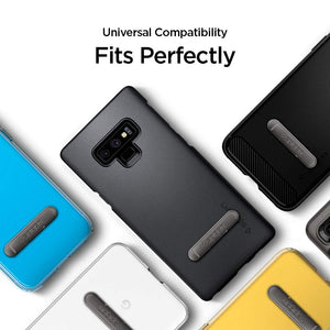 Spigen Universal Phone Grip + Kickstand - Black - image 2