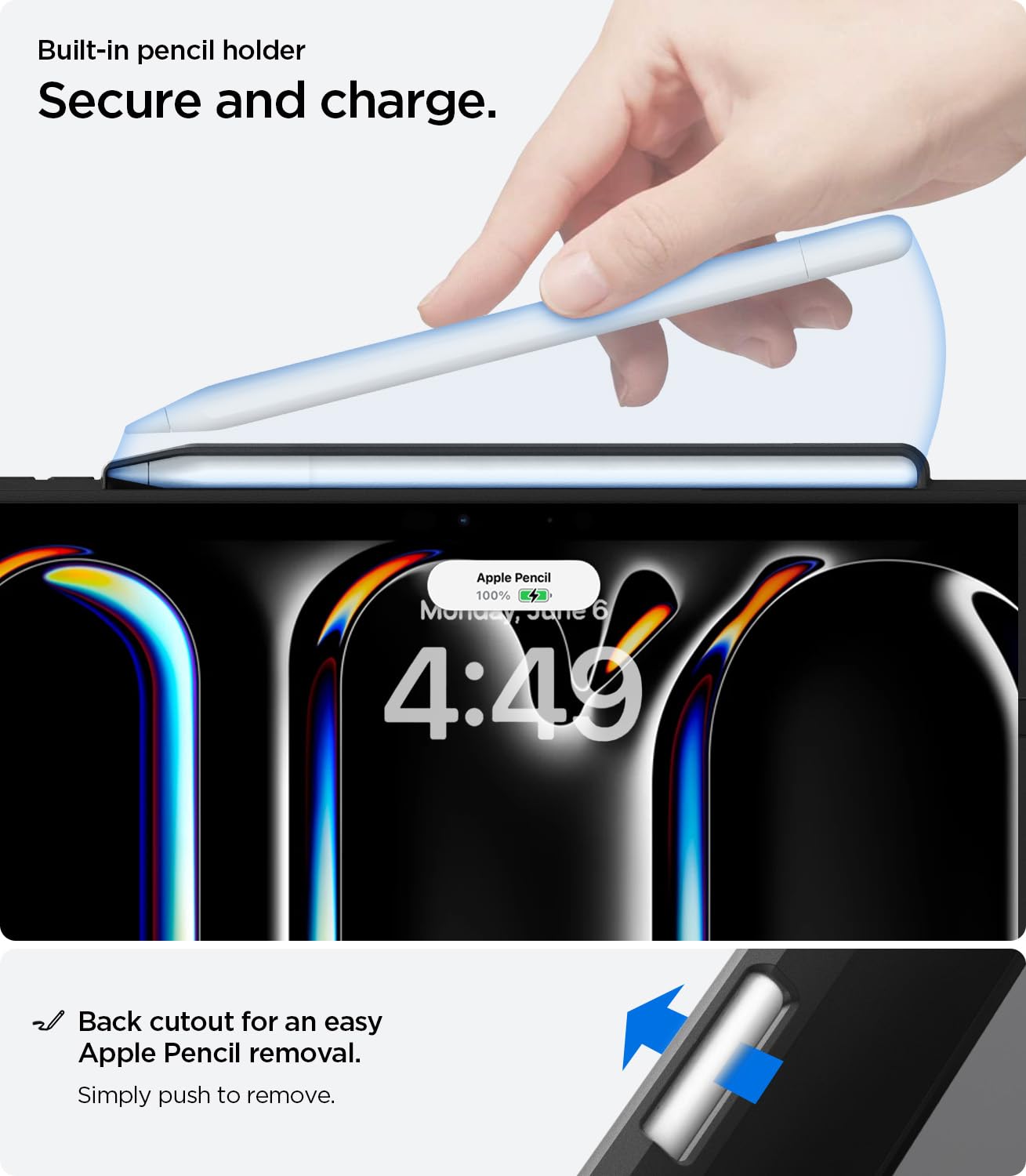Spigen iPad Pro 13-inch Case Ultra Hybrid Pro - image 4