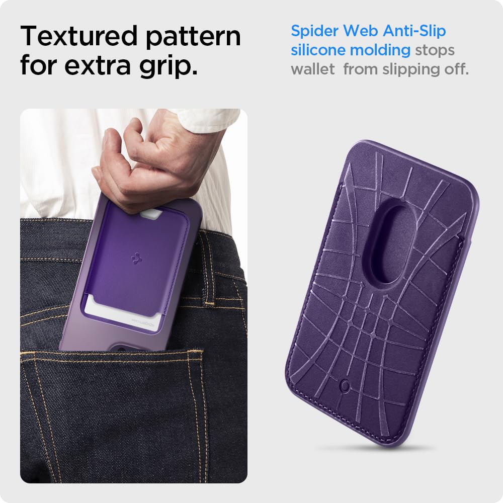 Spigen Valentinus MagSafe Wallet - Purple - image 6