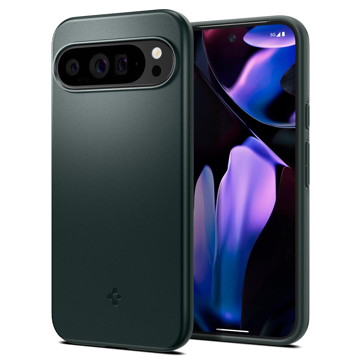Spigen Thin Fit Google Pixel 9 Pro XL Phone Case - Abyss Green - image 1