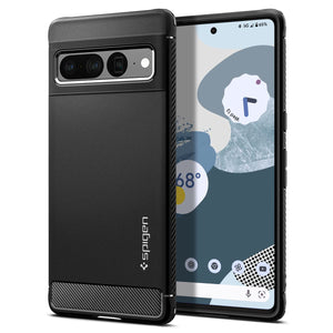 Spigen Rugged Armor Google Pixel 7 Pro Phone Case - Matte Black - image 1
