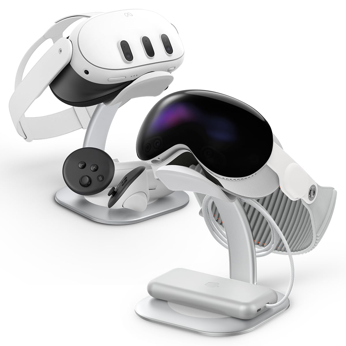 Spigen Universal VR Headset Stand - DR110 - Silver - image 1