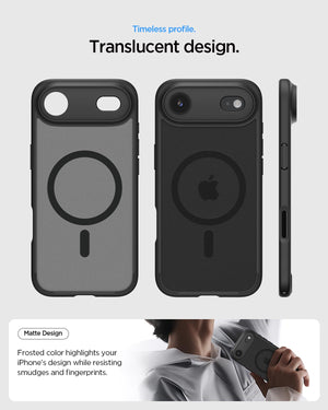 Spigen iPhone Air Case Ultra Hybrid MagFit - Frost Black - image 4