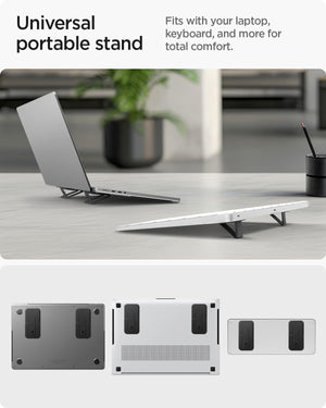 Spigen Slimfold LD201-S2 Laptop Stand for 11–16-Inch Laptops - Black - image 2