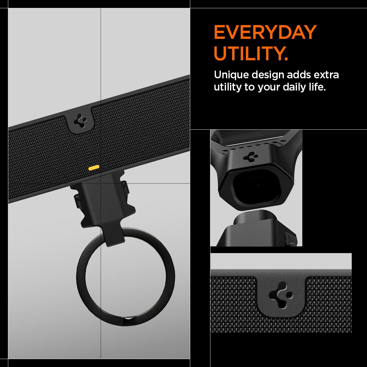 Spigen Life Magnetic Key Holder Hub with Carabiner - Black - image 5