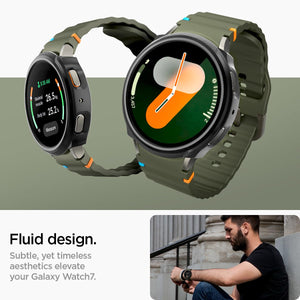 Spigen Galaxy Watch 7 40mm Case - Liquid Air - Matte Black - Matte Black - image 3