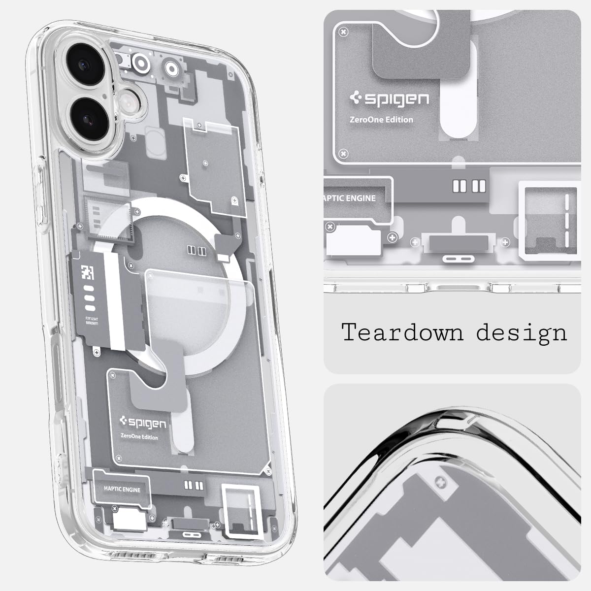Spigen iPhone 16 Case – Ultra Hybrid Zero One (MagFit) – detail image 3