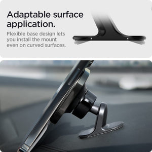 Spigen MagFit Dashboard Car Mount for Apple MagSafe Charger - Black - image 4