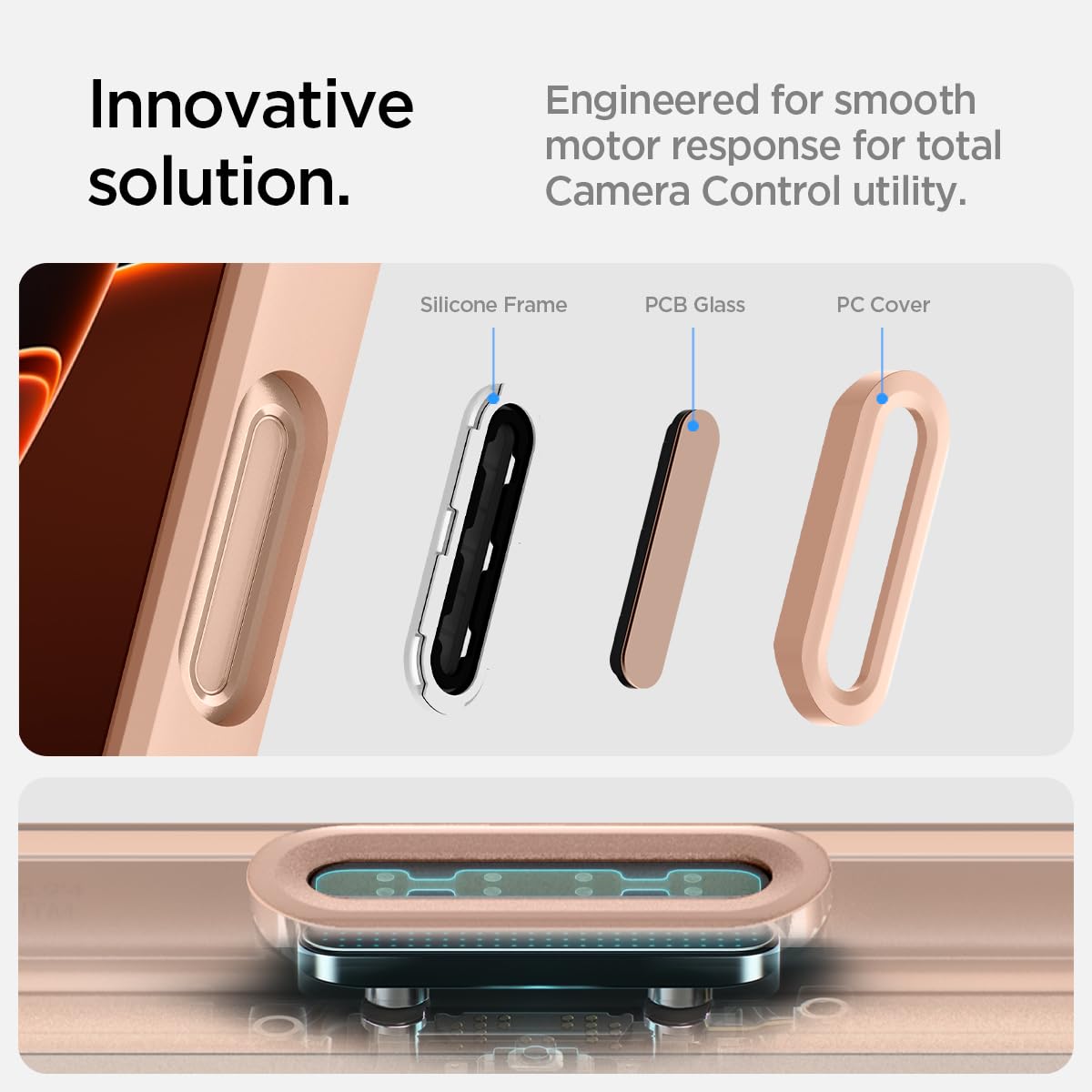 Spigen iPhone 16 Pro Case Ultra Hybrid T MagFit - Frost Rose Titanium - image 5