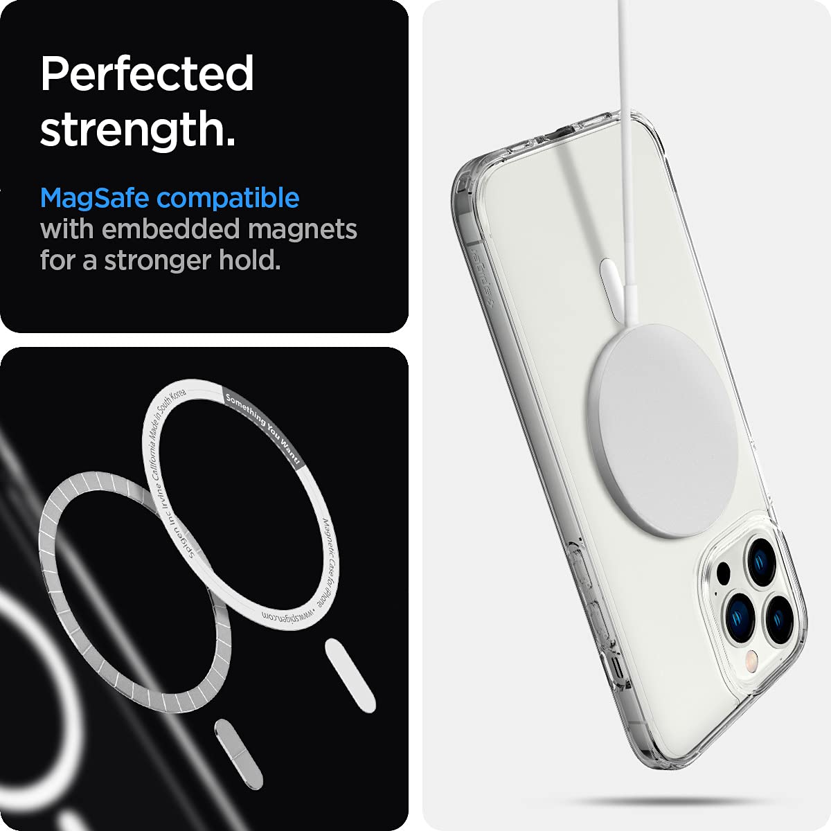 Spigen iPhone 13 Pro Case Ultra Hybrid MagFit - Clear - image 4