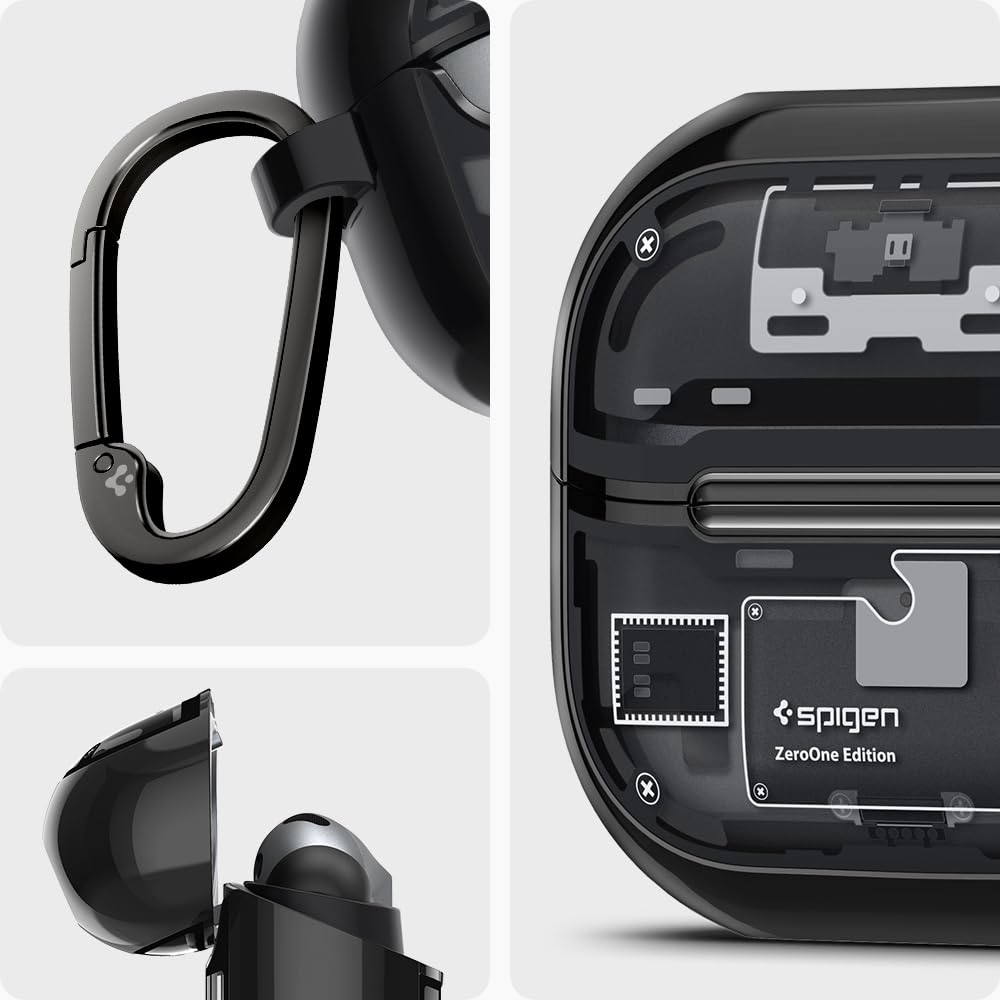 Spigen Galaxy Buds 3 Case - Ultra Hybrid - Zero One - image 3
