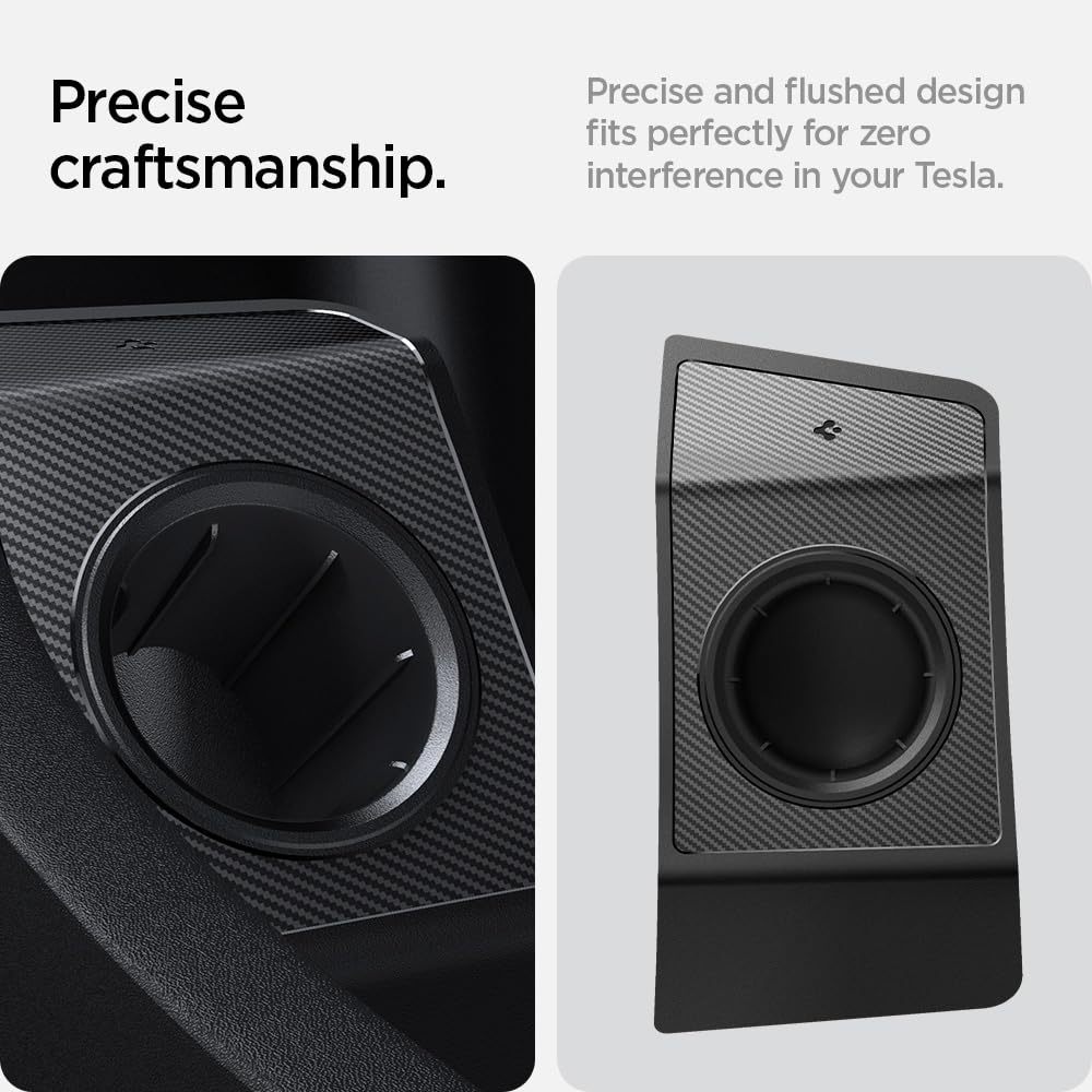 Spigen Tesla Model X 2022+ J1772 Adapter Door Dock - Black - image 4