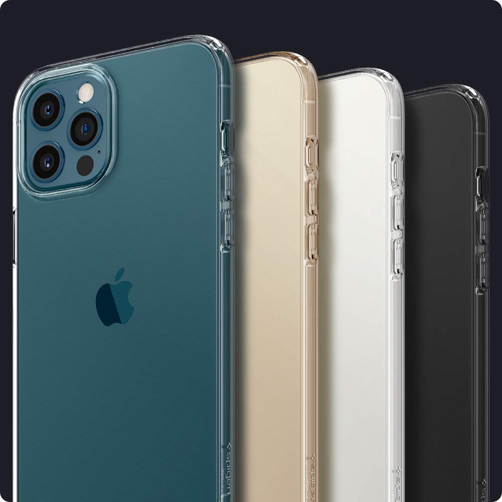 Spigen Liquid Crystal iPhone 12 / 12 Pro Case - Crystal Clear - image 5