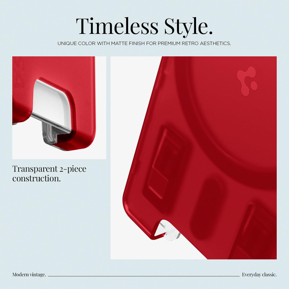 Spigen Classic C1 MagSafe Wallet - Ruby - image 3