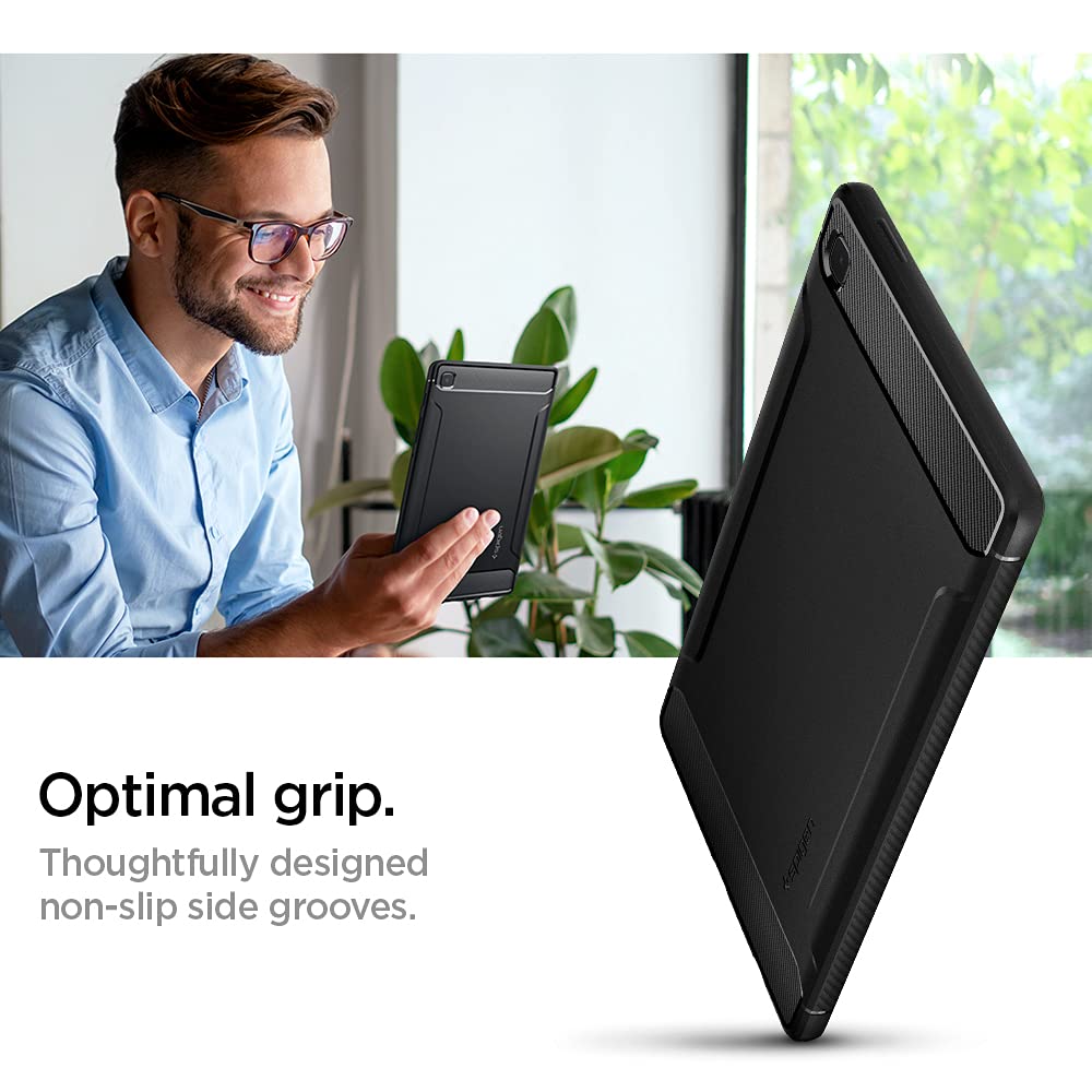 Spigen Galaxy Tab A7 Lite (2021) Case - Rugged Armor - Matte Black - image 5