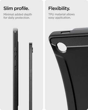 Spigen Galaxy Tab A11 (2025) Case - Rugged Armor - Matte Black - image 6