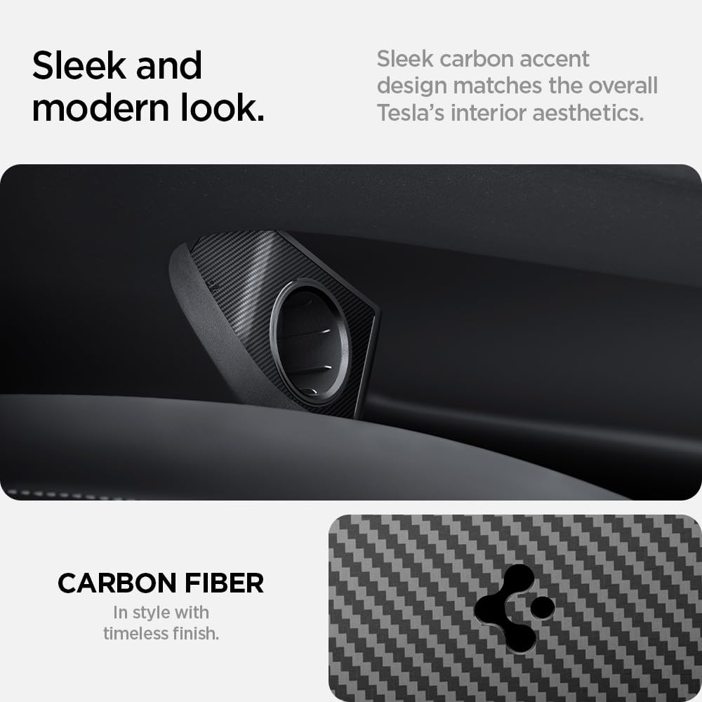 Spigen Tesla Model X 2022+ J1772 Adapter Door Dock - Black - image 6
