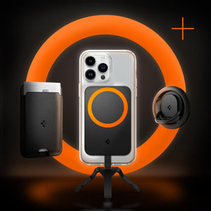 Spigen S319 MagFit+ Magnetic Tripod Phone Stand - Black - image 2