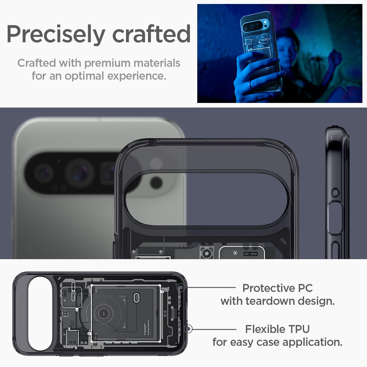 Spigen Ultra Hybrid Google Pixel 9 Pro XL Phone Case - Zero One - image 5