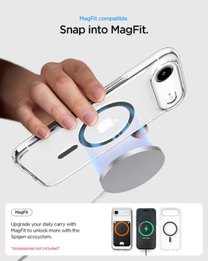 Spigen iPhone Air Case Ultra Hybrid MagFit - Clear Graphite - image 7