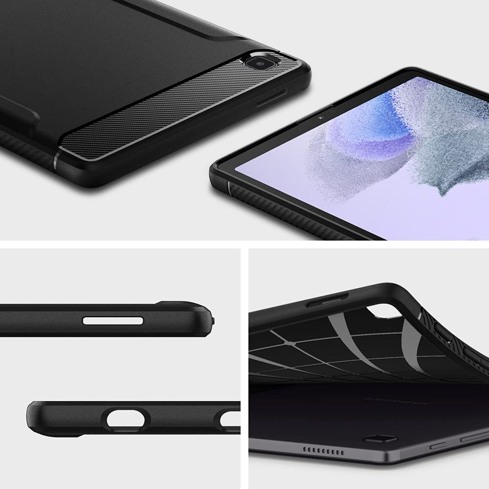 Spigen Galaxy Tab A7 Lite (2021) Case - Rugged Armor - Matte Black - image 2